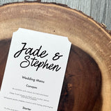 Personalised Dining Menus