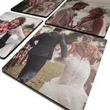 Personalised Wooden Wedding Coasters