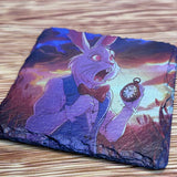 Alice in Wonderland Anime Style Slate Coaster - Set of any 4 - GameOn.games