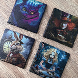 Alice in Wonderland Slate Coasters - Alice - GameOn.games