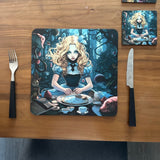 Alice in Wonderland Wooden Placemats - GameOn.games