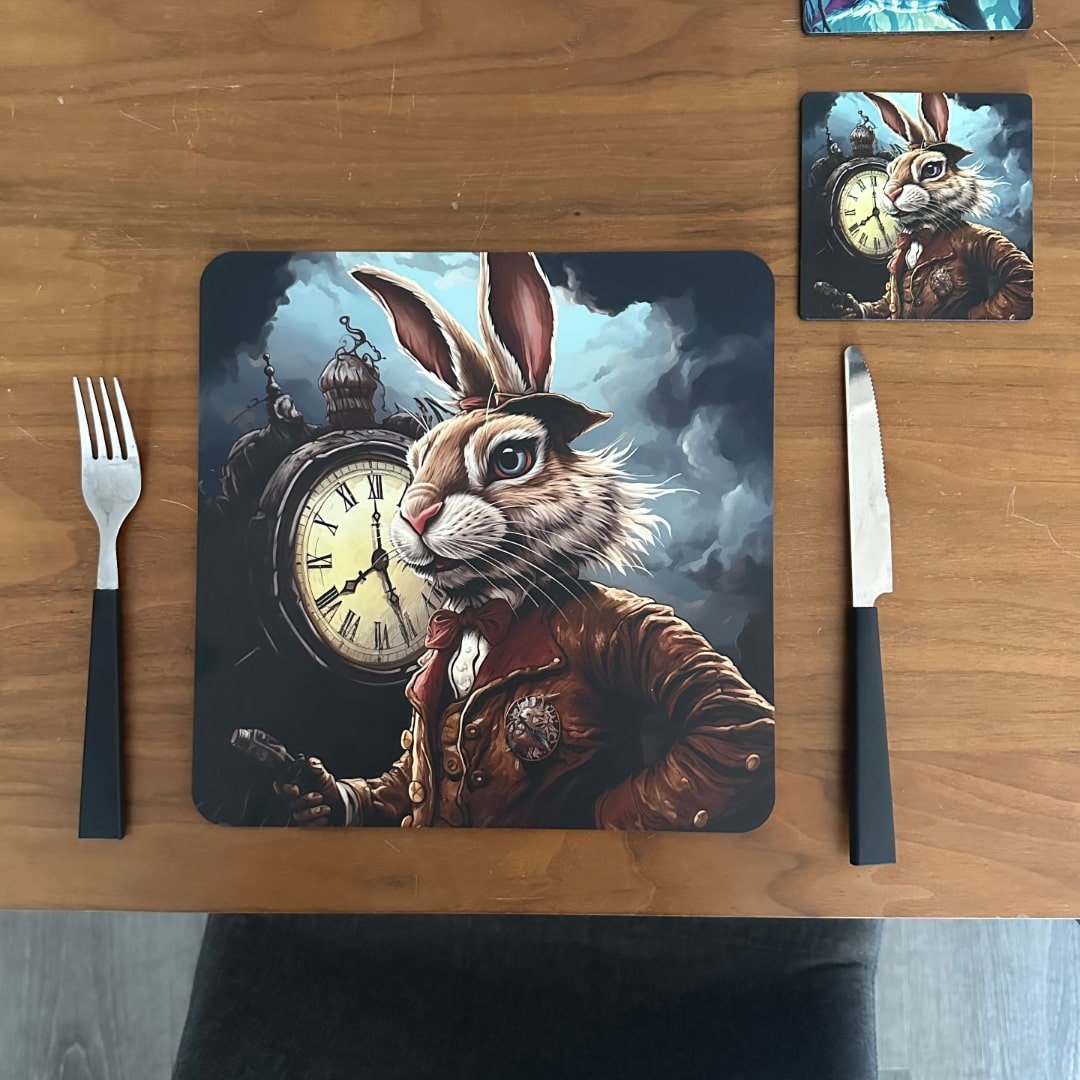 Alice in Wonderland Wooden Placemats - GameOn.games