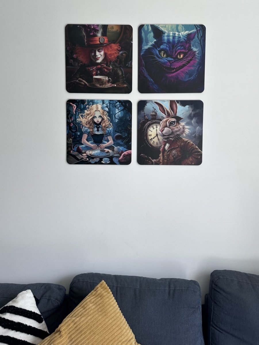 Alice in Wonderland Wooden Wall Art - GameOn.games