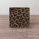 Animal Print Slate Coaster - Leopard - GameOn.games