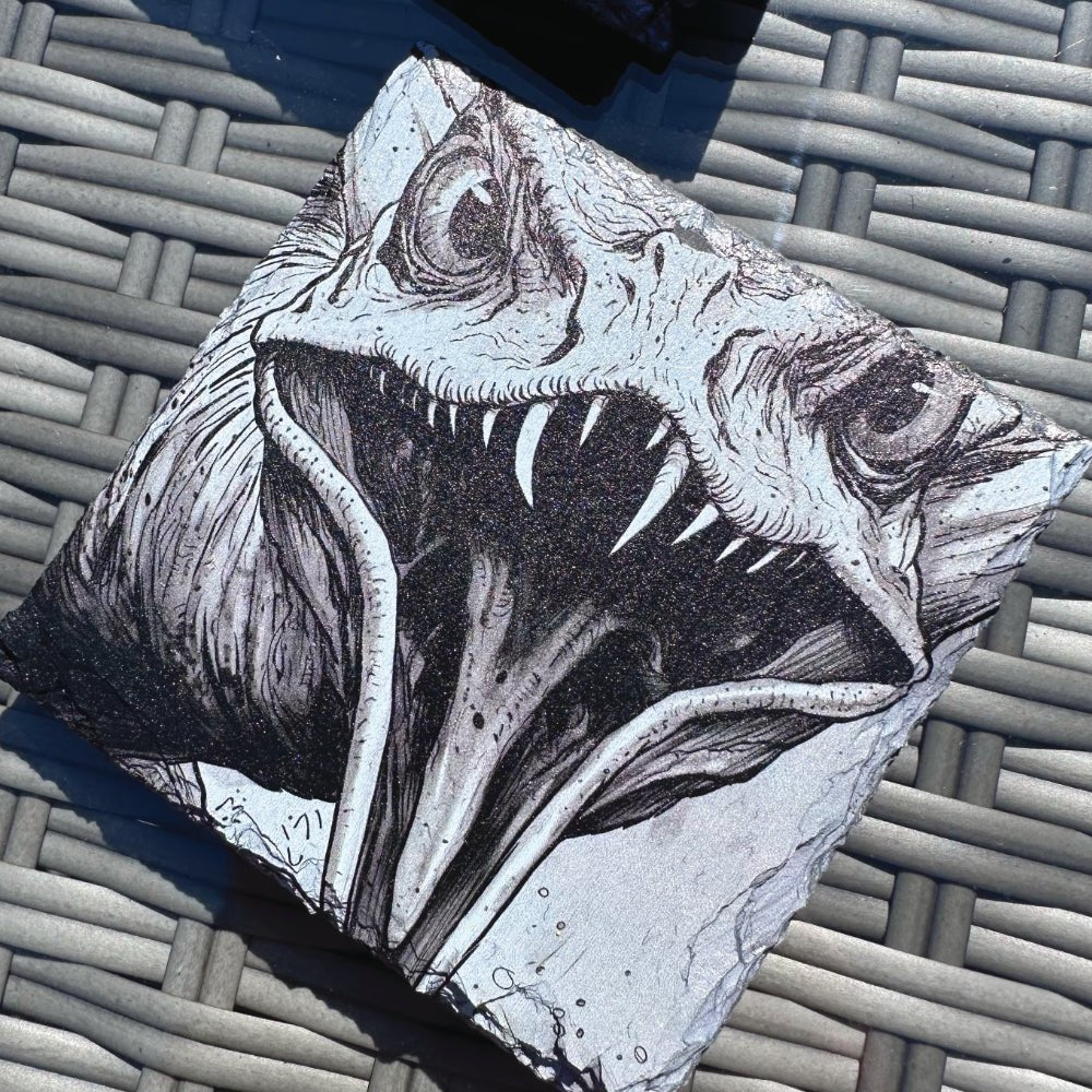 Dinosaur Slate Coasters - Pterosaur - GameOn.games