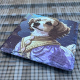 Dogs with Jobs Slate Coasters - Princess Dog - GameOn.games