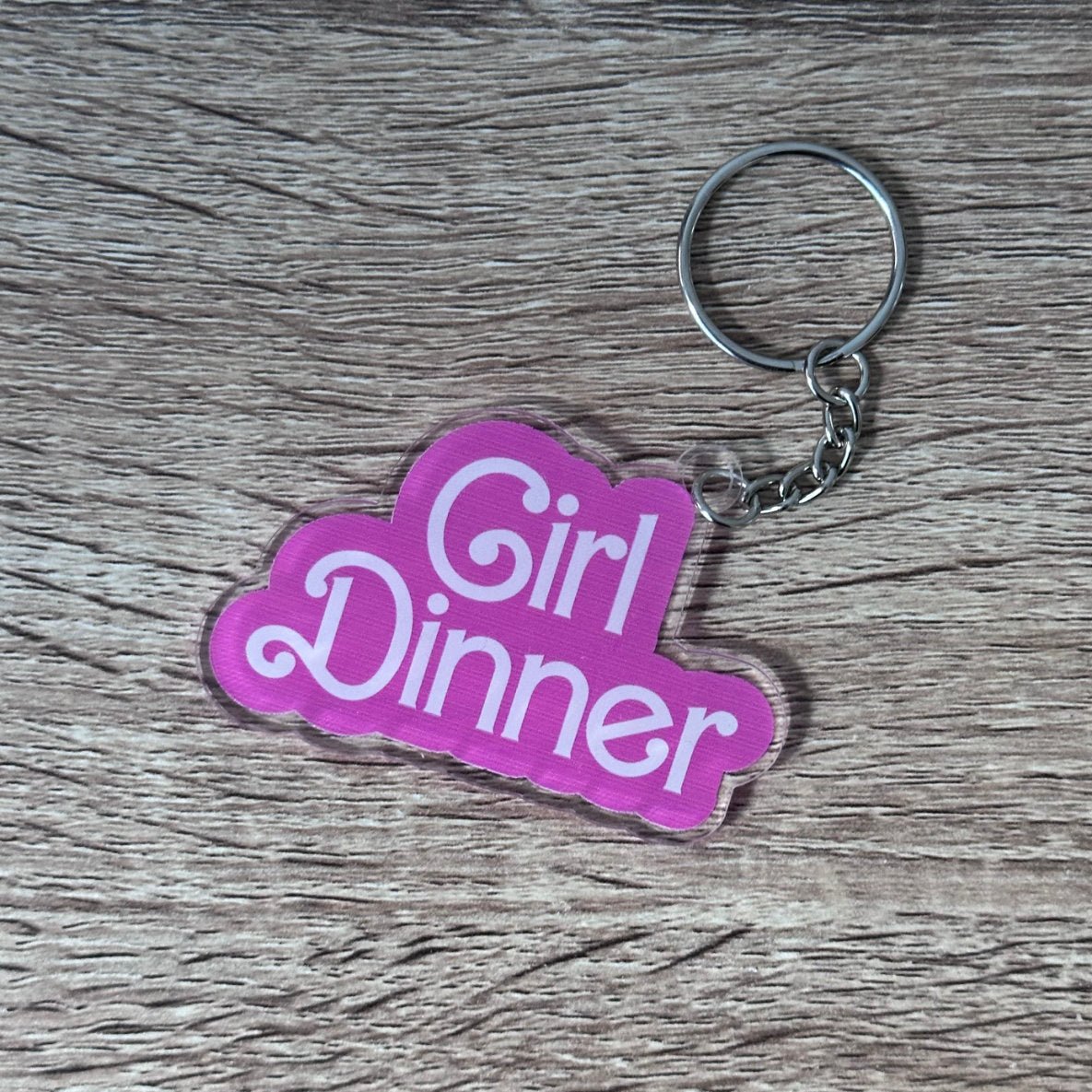 Girl Dinner Doll Keyring - GameOn.games