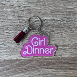 Girl Dinner Doll Keyring - GameOn.games