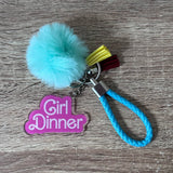 Girl Dinner Doll Keyring - GameOn.games