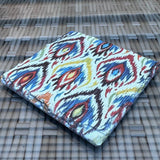 Pattern Slate Coasters - Ikat #2 - GameOn.games