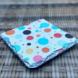 Pattern Slate Coasters - Polkadot #2 - GameOn.games