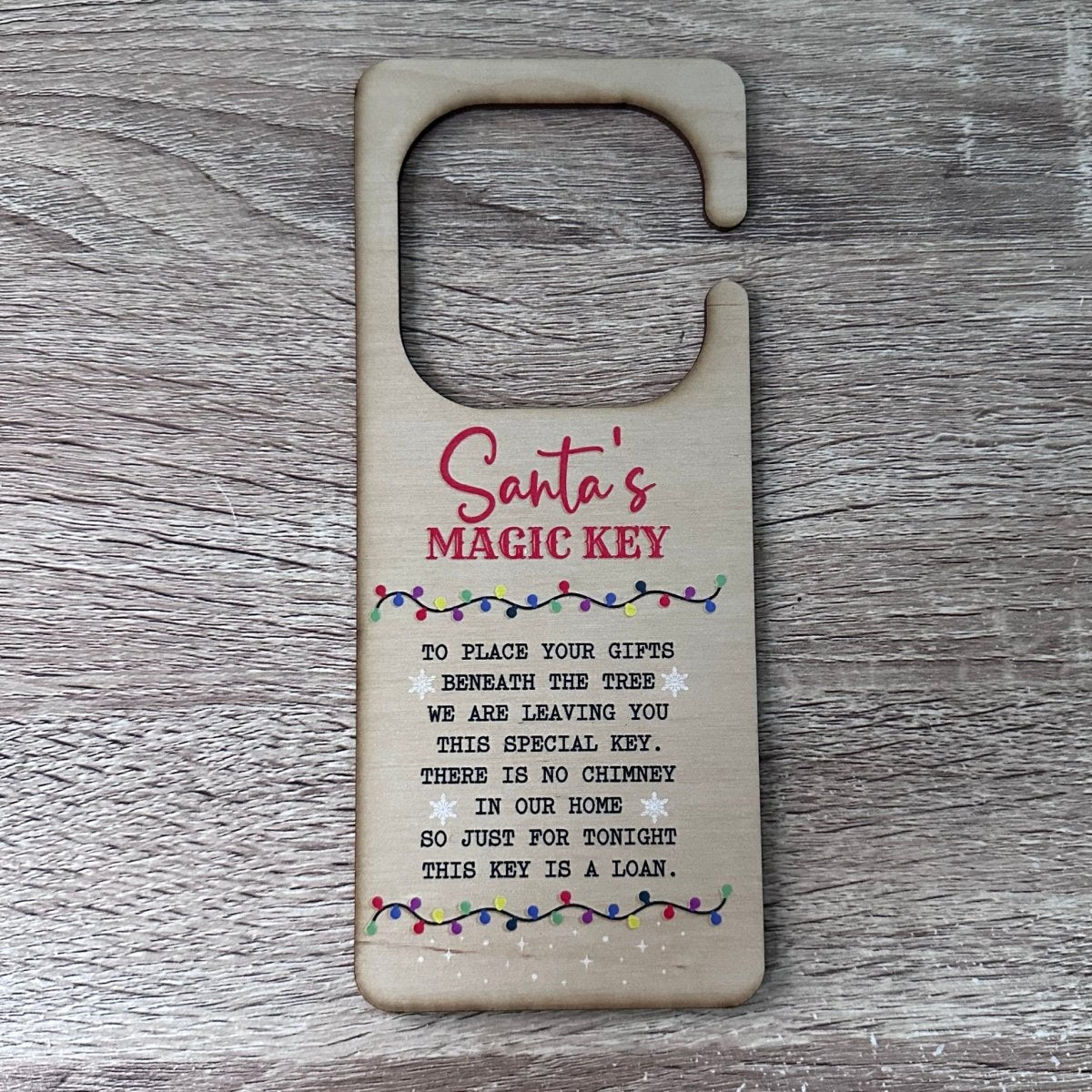 Santas Magic Key Door #1 Hanger - GameOn.games